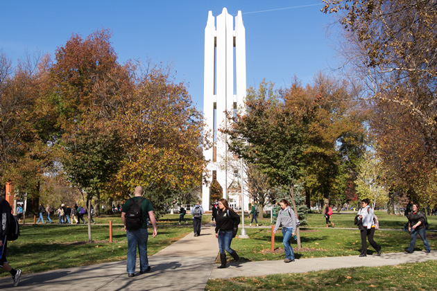 The Bell Tower was constructed using only donated funds, which directly resulted in the formation of the Northwest Foundation.